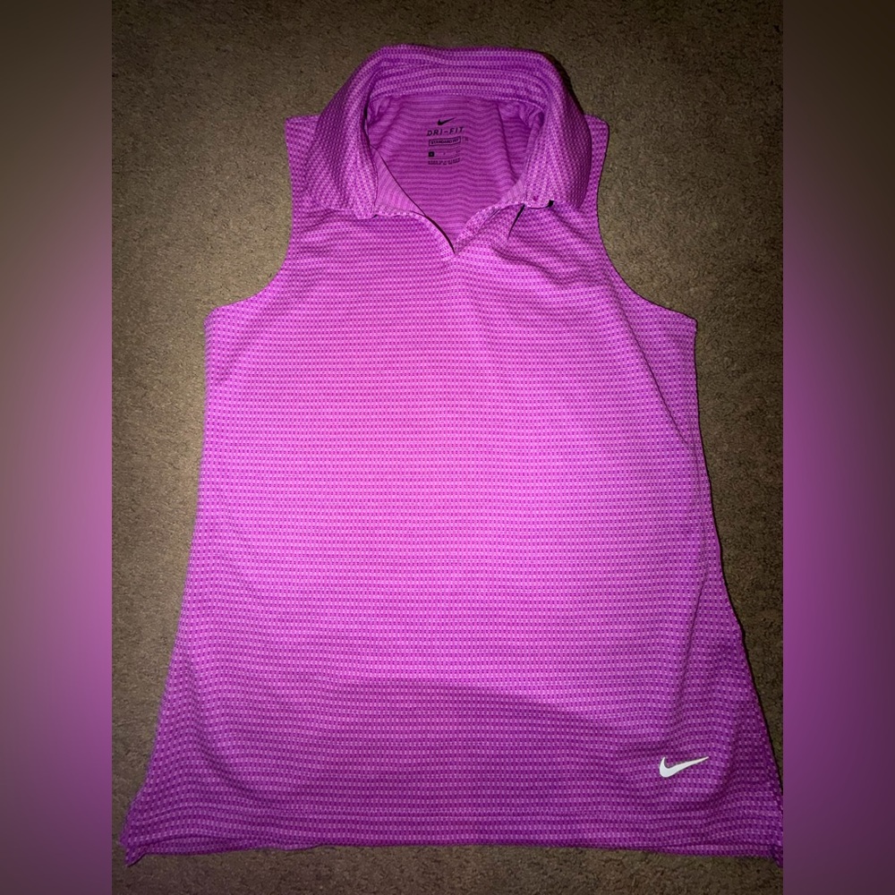 Nike Women's Purple Golf Tank Top